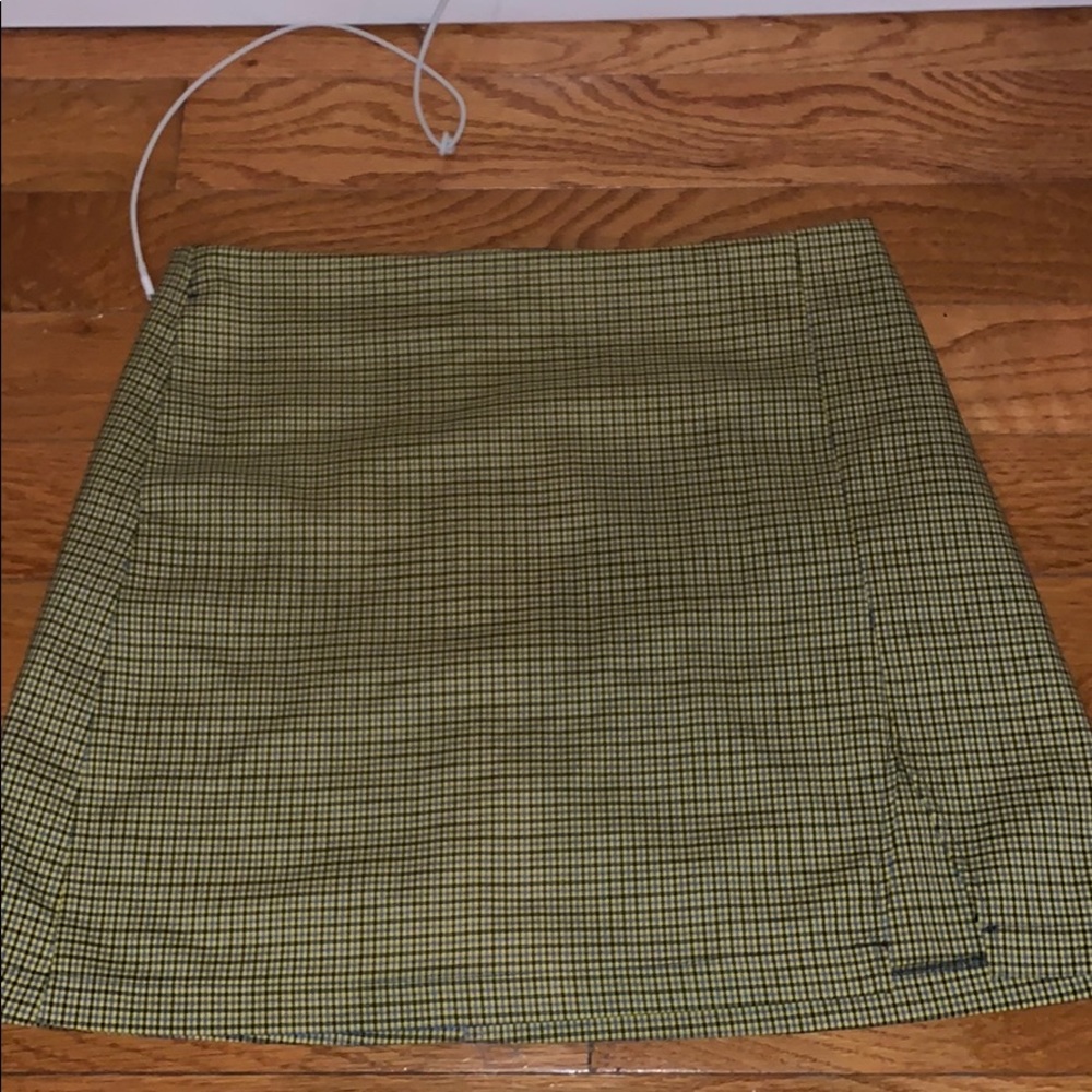 Urban outfitters plaid skirt